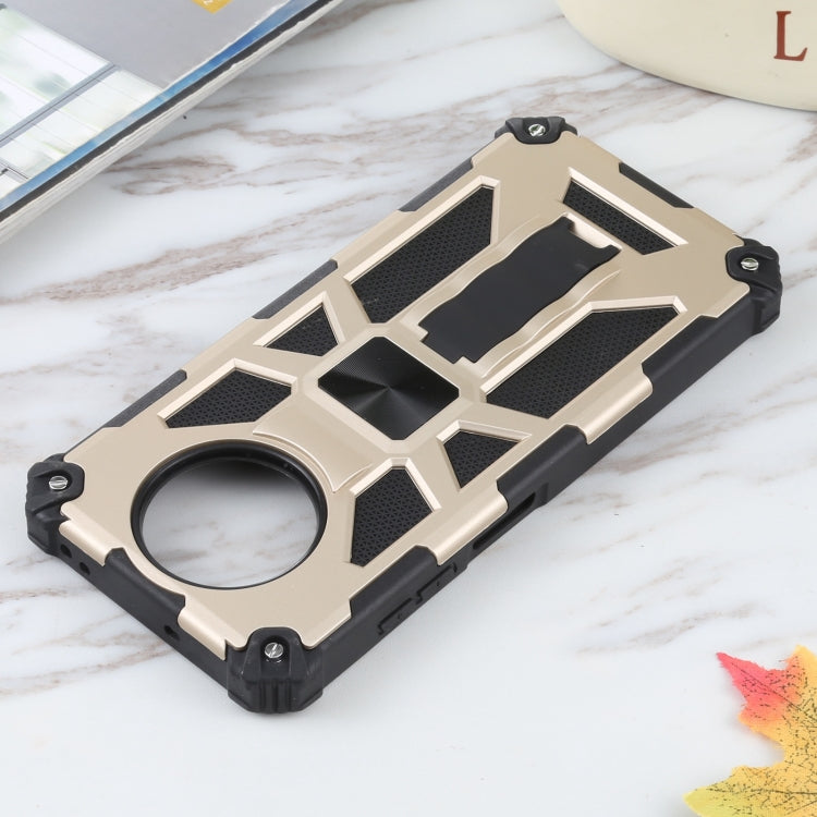 For Xiaomi Poco X3 NFC Shockproof TPU + PC Magnetic Protective Case with Holder