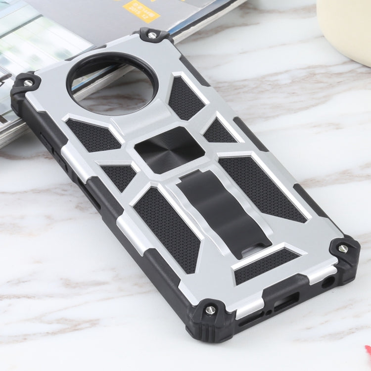 For Xiaomi Poco X3 NFC Shockproof TPU + PC Magnetic Protective Case with Holder