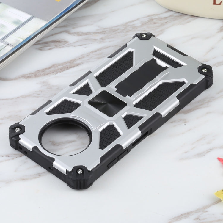 For Xiaomi Poco X3 NFC Shockproof TPU + PC Magnetic Protective Case with Holder