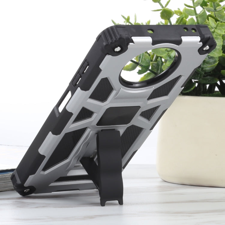 For Xiaomi Poco X3 NFC Shockproof TPU + PC Magnetic Protective Case with Holder