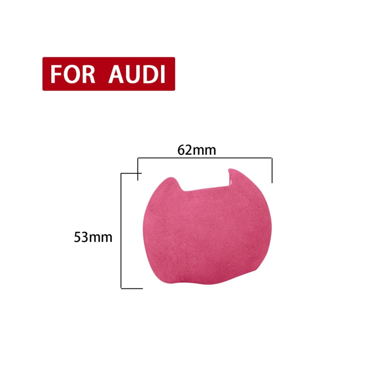Car Suede Shift Knob Handle Cover for Audi A3(2014+) / Q2(2018+) / S3(2014+) / TT(2015+) , Suitable for Left Driving