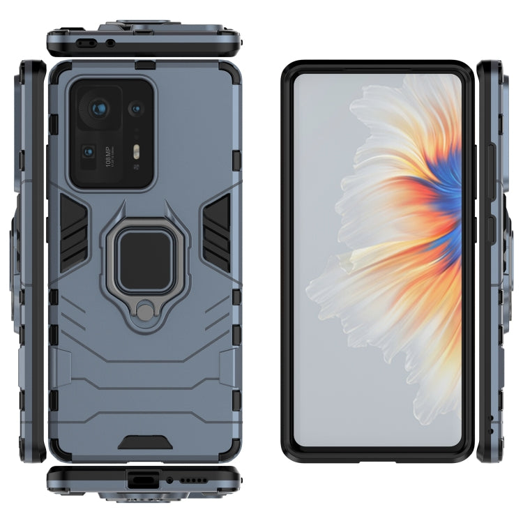 For Xiaomi Mi Mix 4 PC + TPU Shockproof Protective Case with Magnetic Ring Holder