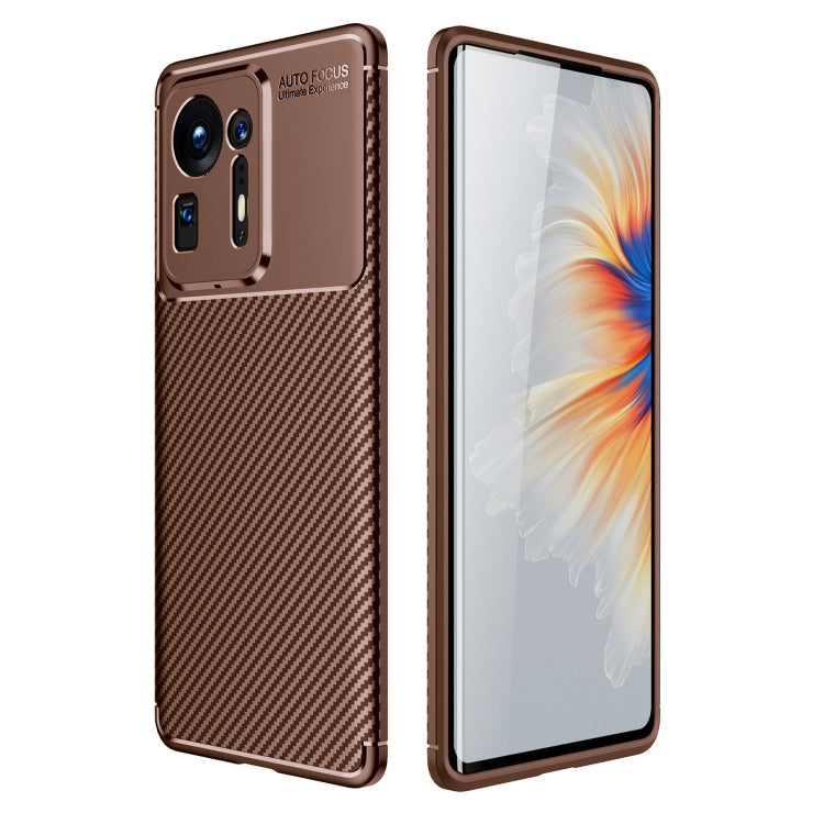 For Xiaomi Mi Mix 4 Carbon Fiber Texture Shockproof TPU Case