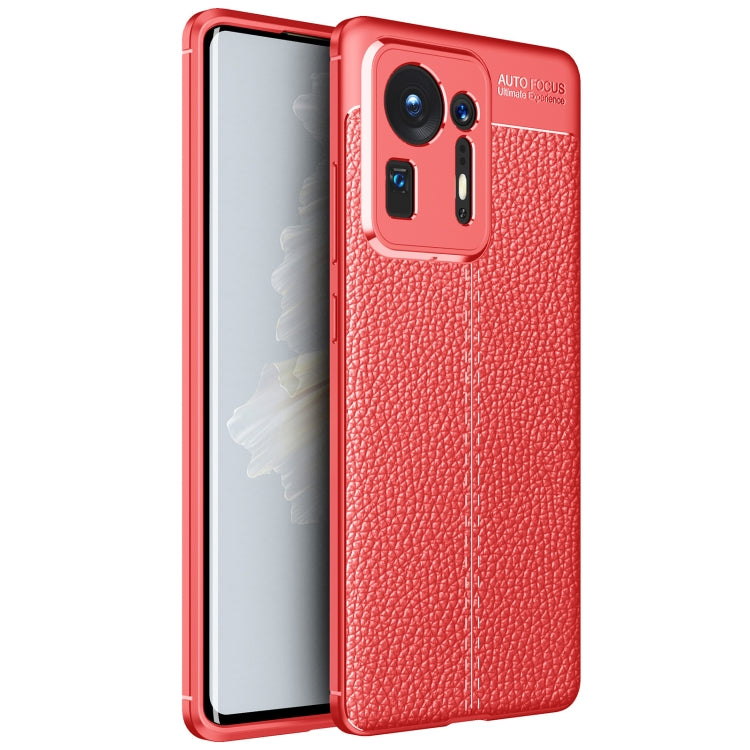 For Xiaomi Mi Mix 4 Litchi Texture TPU Shockproof Case