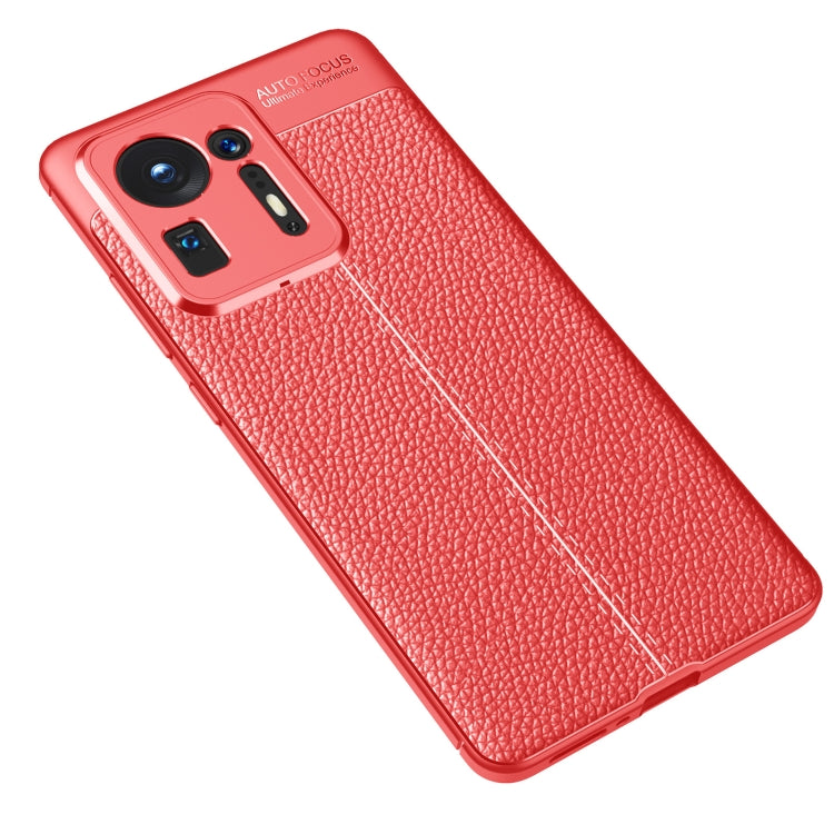 For Xiaomi Mi Mix 4 Litchi Texture TPU Shockproof Case