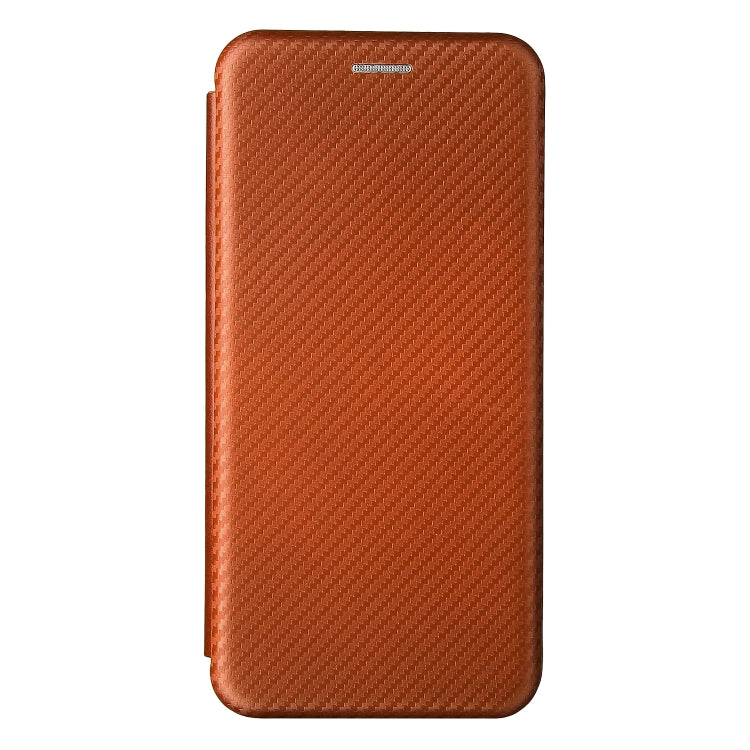 Carbon Fiber Texture Horizontal Flip TPU + PC + PU Leather Case with Card Slot For OPPO Reno6 Z