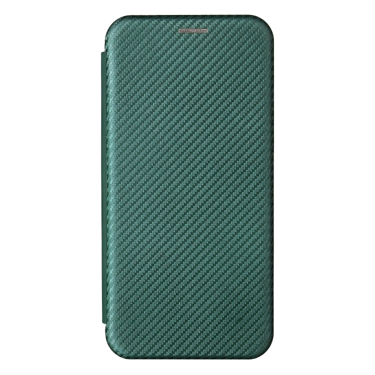 Carbon Fiber Texture Horizontal Flip TPU + PC + PU Leather Case with Card Slot For Xiaomi Redmi 10