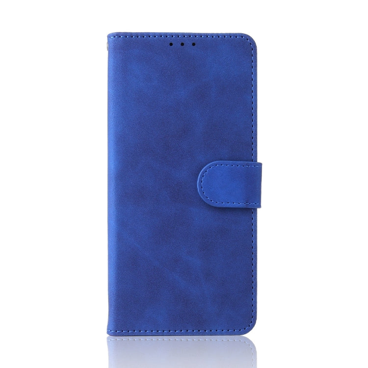 Solid Color Skin Feel Magnetic Buckle Horizontal Flip Calf Texture PU Leather Case with Holder & Card Slots & Wallet For Xiaomi Redmi 10