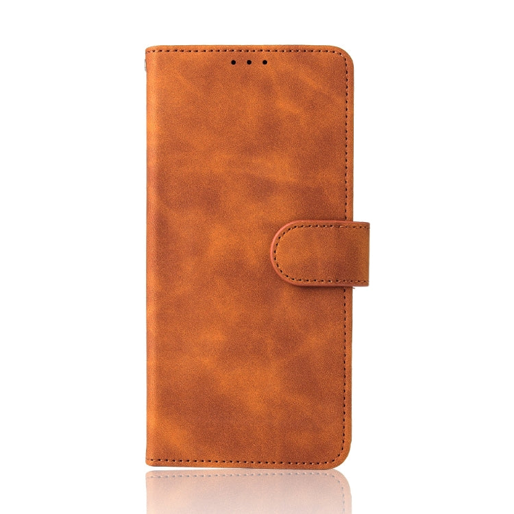 Solid Color Skin Feel Magnetic Buckle Horizontal Flip Calf Texture PU Leather Case with Holder & Card Slots & Wallet For Xiaomi Redmi 10