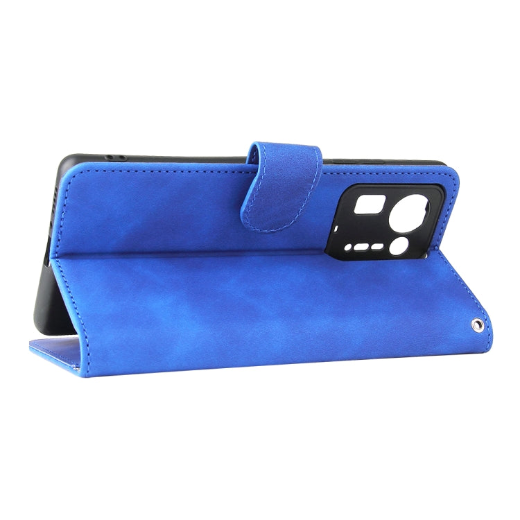 Solid Color Skin Feel Magnetic Buckle Horizontal Flip Calf Texture PU Leather Case with Holder & Card Slots & Wallet For Xiaomi Mix 4