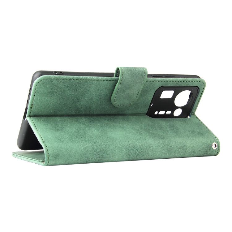 Solid Color Skin Feel Magnetic Buckle Horizontal Flip Calf Texture PU Leather Case with Holder & Card Slots & Wallet For Xiaomi Mix 4