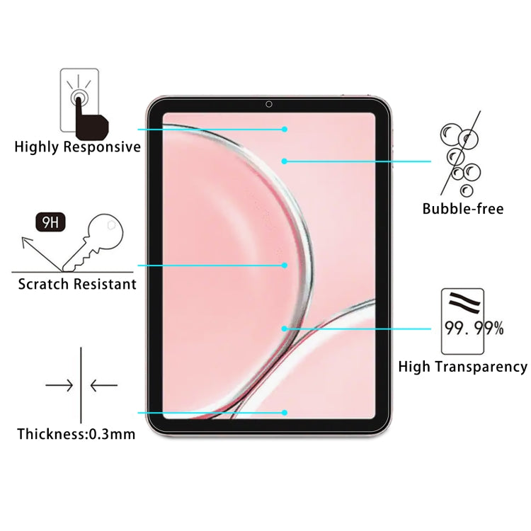 25 PCS Full Screen HD PET Screen Protector For iPad mini 6