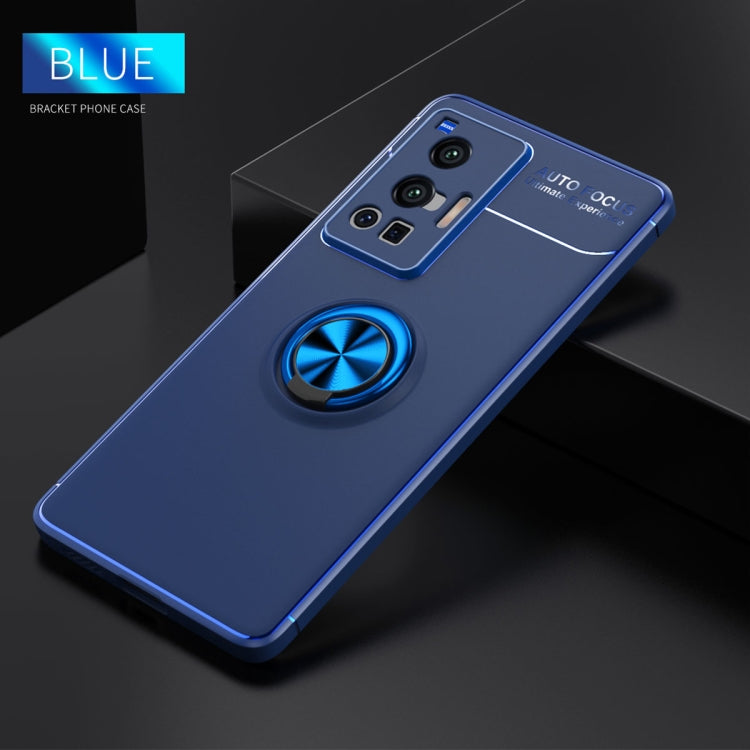 For vivo X70 Pro Metal Ring Holder 360 Degree Rotating TPU Case