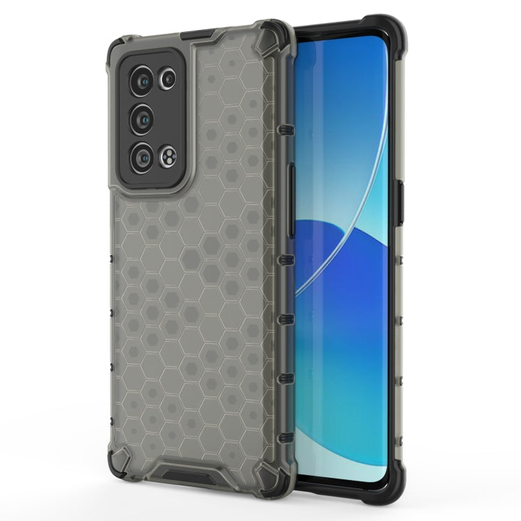 For OPPO Reno6 Pro+ 5G Shockproof Honeycomb PC + TPU Protective Case