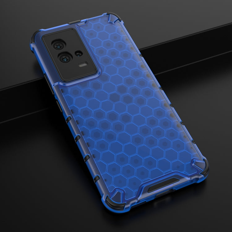 For Vivo iQOO 8 Shockproof Honeycomb PC + TPU Protective Case