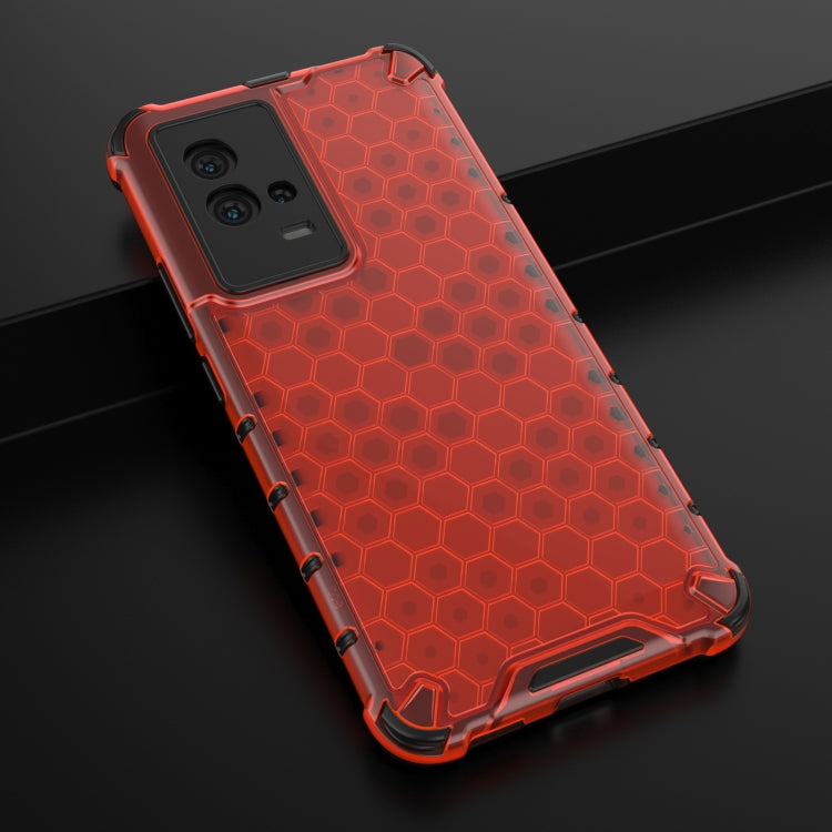 For Vivo iQOO 8 Shockproof Honeycomb PC + TPU Protective Case