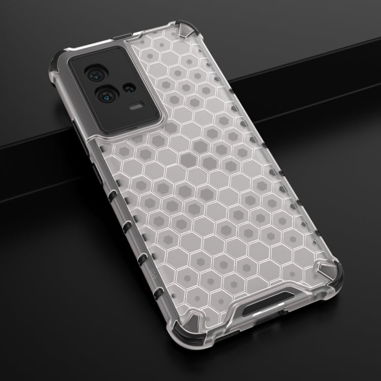 For Vivo iQOO 8 Shockproof Honeycomb PC + TPU Protective Case