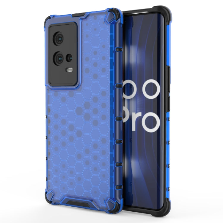 For Vivo iQOO 8 Pro Shockproof Honeycomb PC + TPU Protective Case