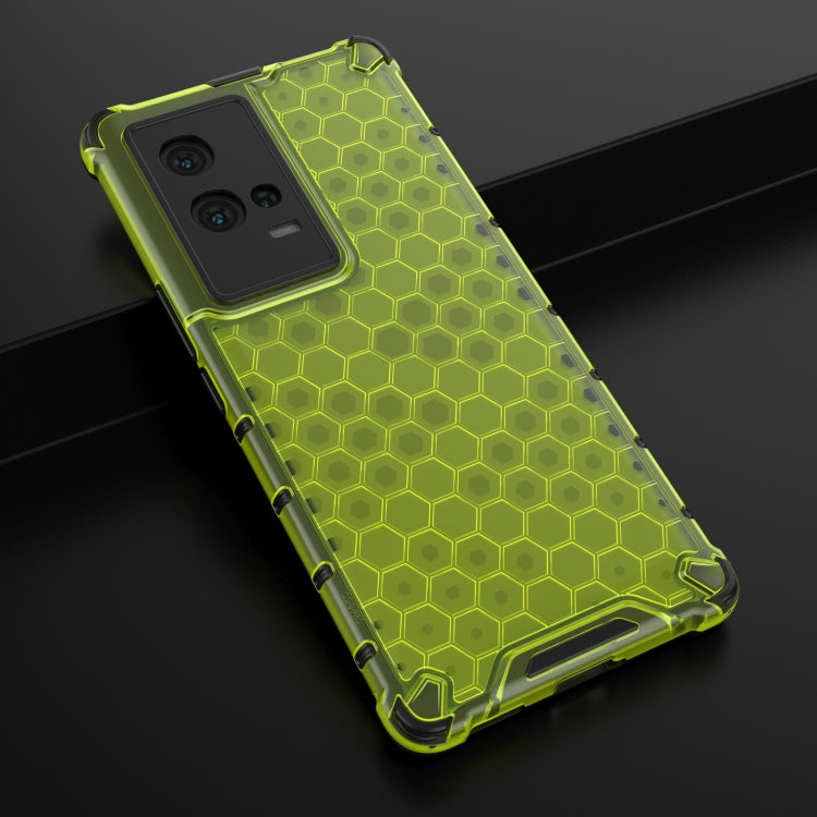 For Vivo iQOO 8 Pro Shockproof Honeycomb PC + TPU Protective Case
