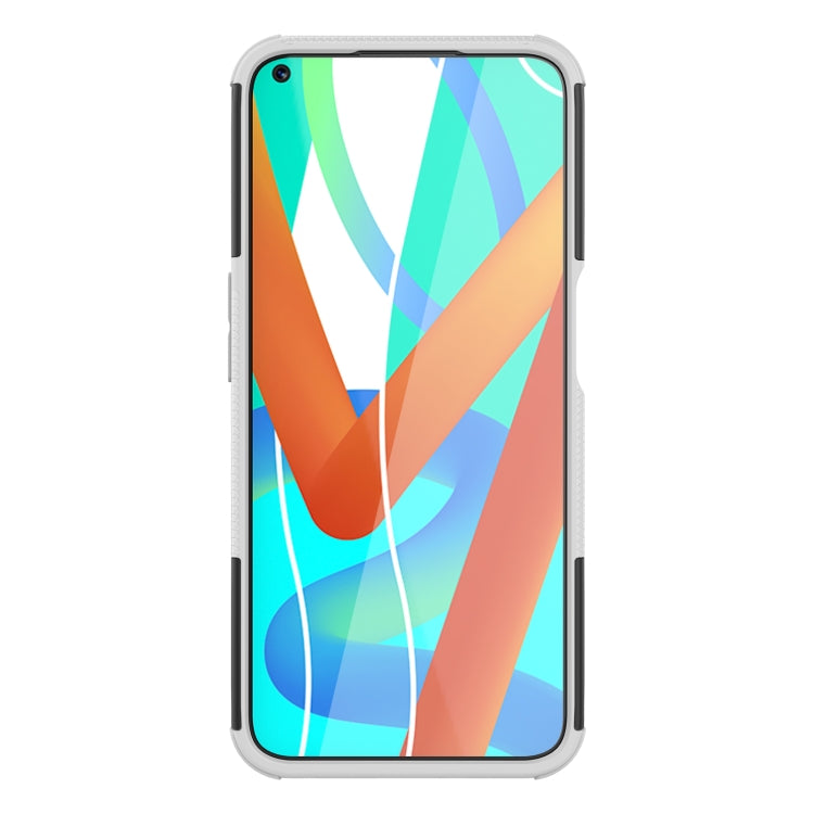 For OPPO Realme V13 5G Tire Texture Shockproof TPU+PC Protective Case with Holder