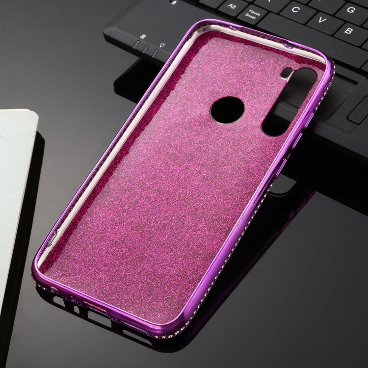 For Xiaomi Redmi Note 8 Diamond Encrusted Flash Powder TPU Case