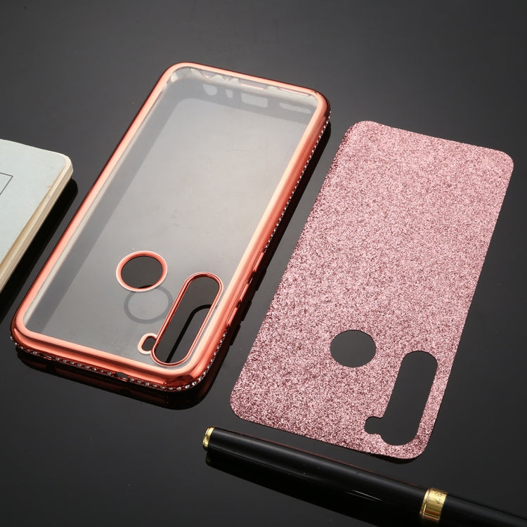 For Xiaomi Redmi Note 8 Diamond Encrusted Flash Powder TPU Case