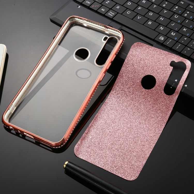 For Xiaomi Redmi Note 8 Diamond Encrusted Flash Powder TPU Case