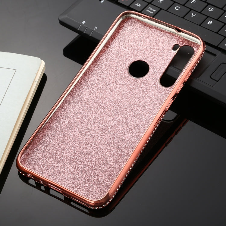 For Xiaomi Redmi Note 8 Diamond Encrusted Flash Powder TPU Case