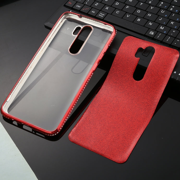 For Xiaomi Redmi Note 8 Pro Diamond Encrusted Flash Powder TPU Case