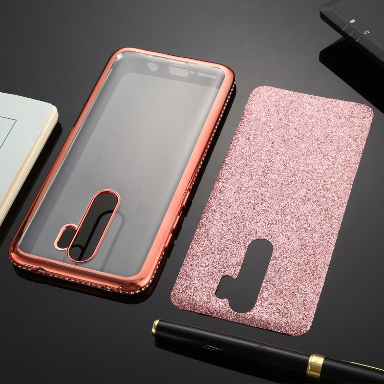 For Xiaomi Redmi Note 8 Pro Diamond Encrusted Flash Powder TPU Case