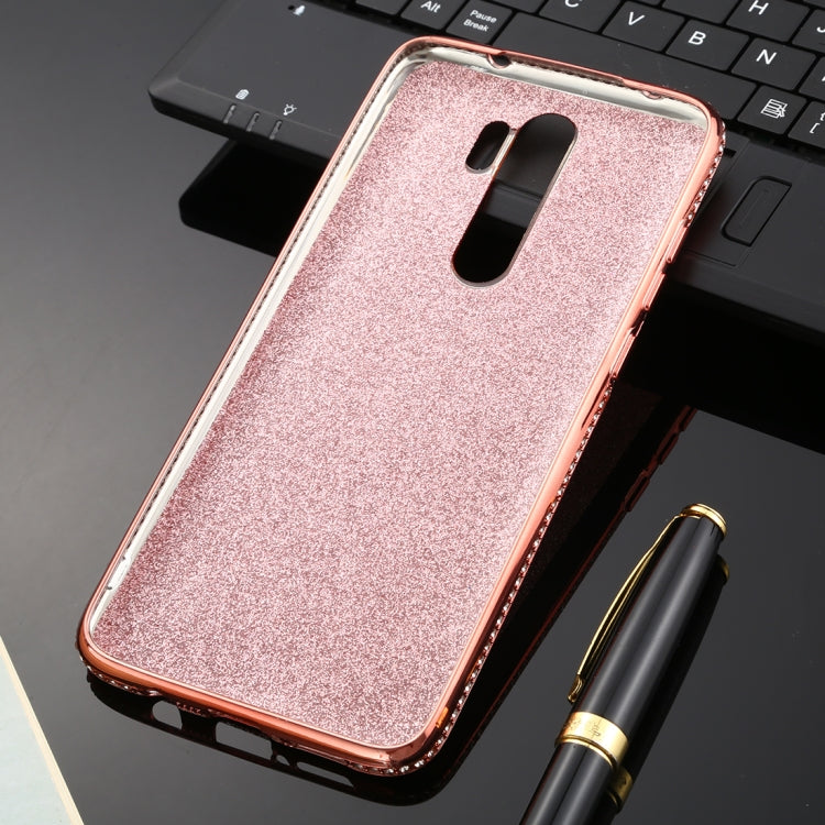 For Xiaomi Redmi Note 8 Pro Diamond Encrusted Flash Powder TPU Case