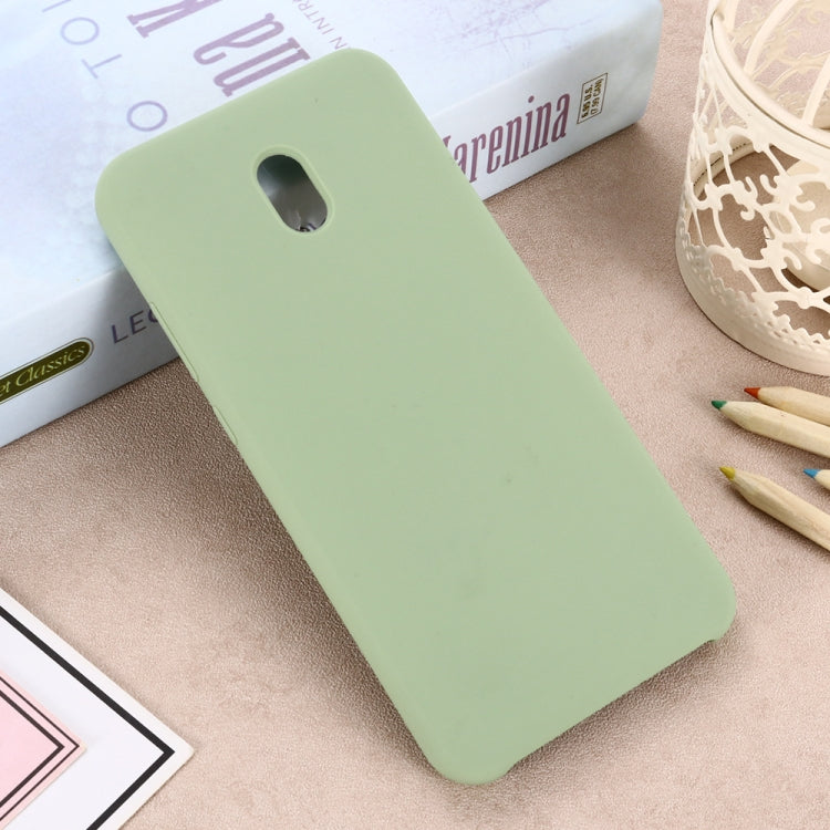 For Xiaomi Redmi 8A Solid Color Liquid Silicone Dropproof Full Coverage Protective Case