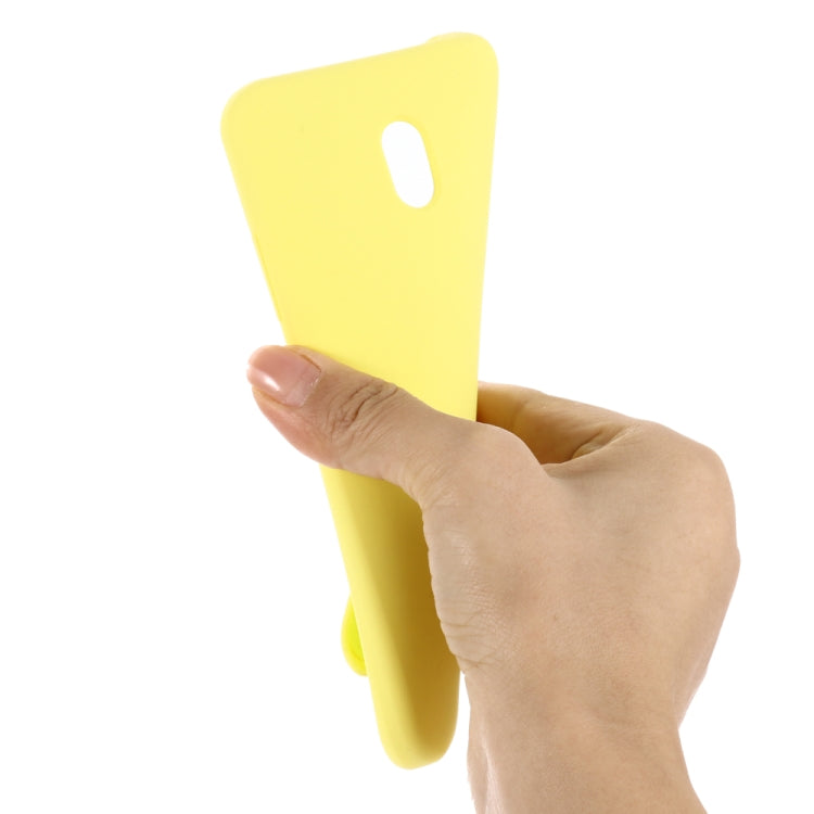 For Xiaomi Redmi 8A Solid Color Liquid Silicone Dropproof Full Coverage Protective Case