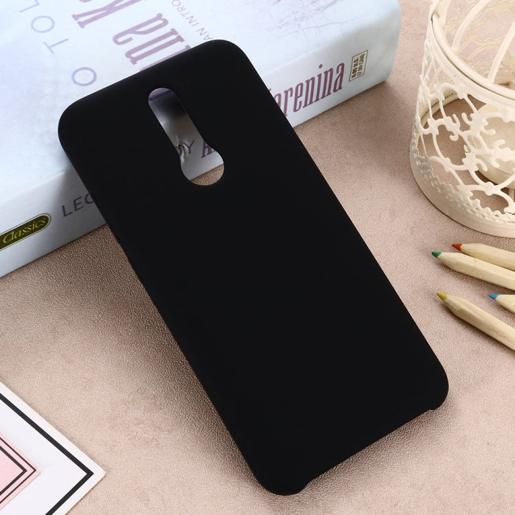 For Xiaomi Redmi 8 Solid Color Liquid Silicone Dropproof Full Coverage Protective Case