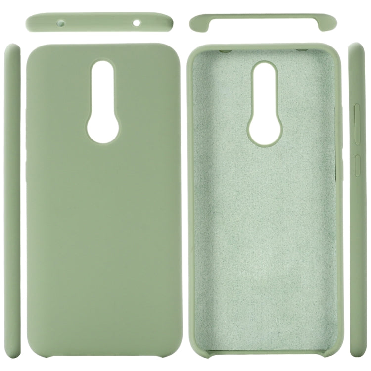 For Xiaomi Redmi 8 Solid Color Liquid Silicone Dropproof Full Coverage Protective Case