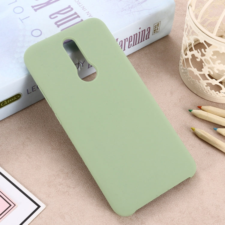 For Xiaomi Redmi 8 Solid Color Liquid Silicone Dropproof Full Coverage Protective Case