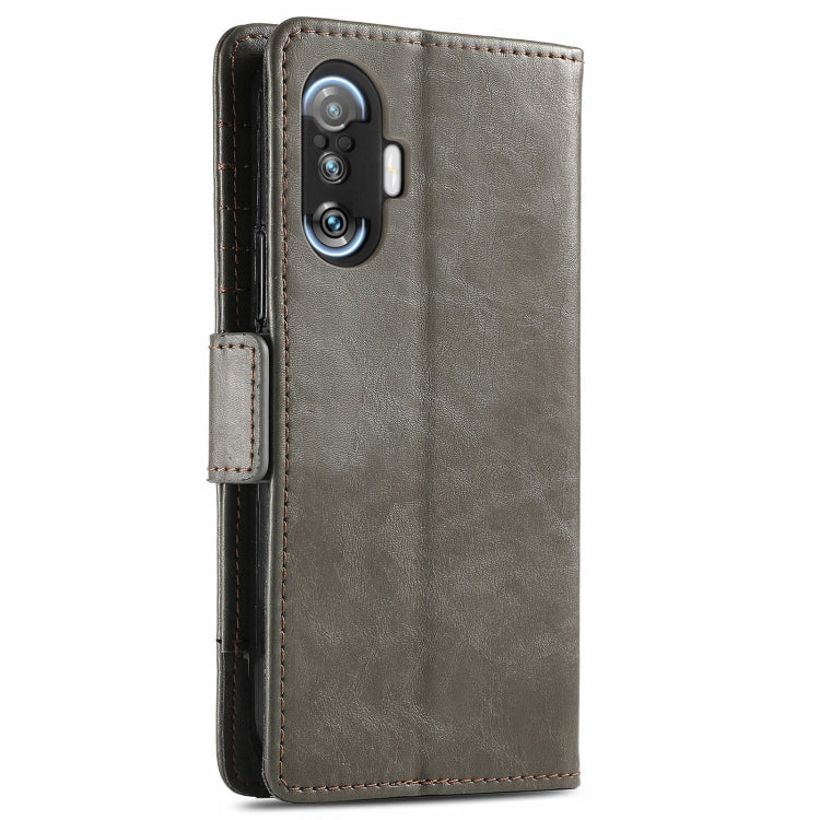 For Xiaomi Redmi K40 Gaming CaseNeo Business Splicing Dual Magnetic Buckle Horizontal Flip PU Leather Case with Holder & Card Slots & Wallet