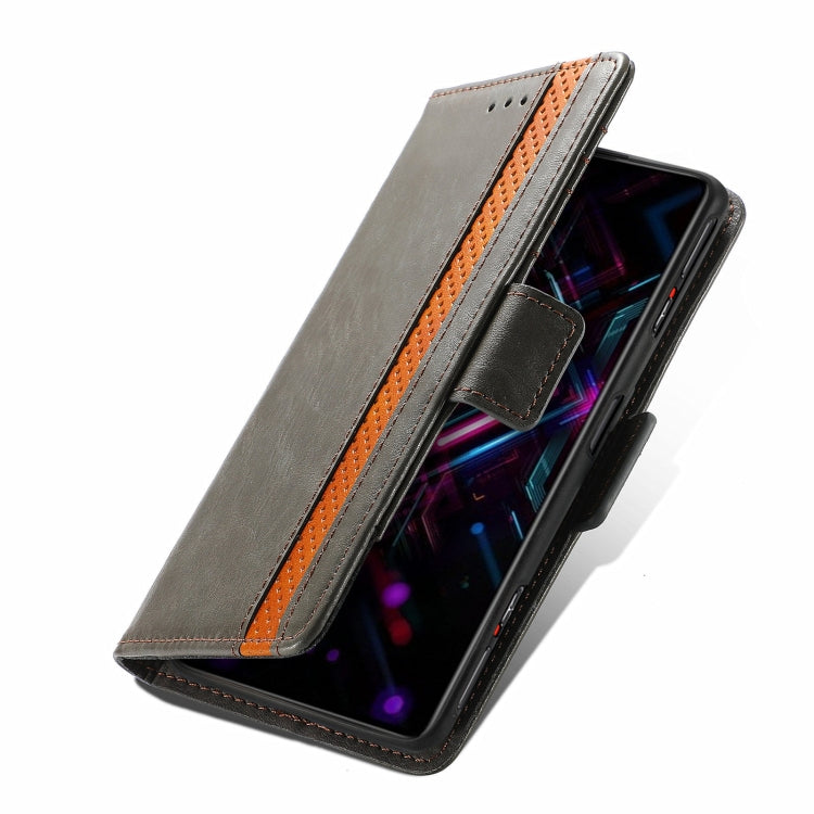For Xiaomi Redmi K40 Gaming CaseNeo Business Splicing Dual Magnetic Buckle Horizontal Flip PU Leather Case with Holder & Card Slots & Wallet