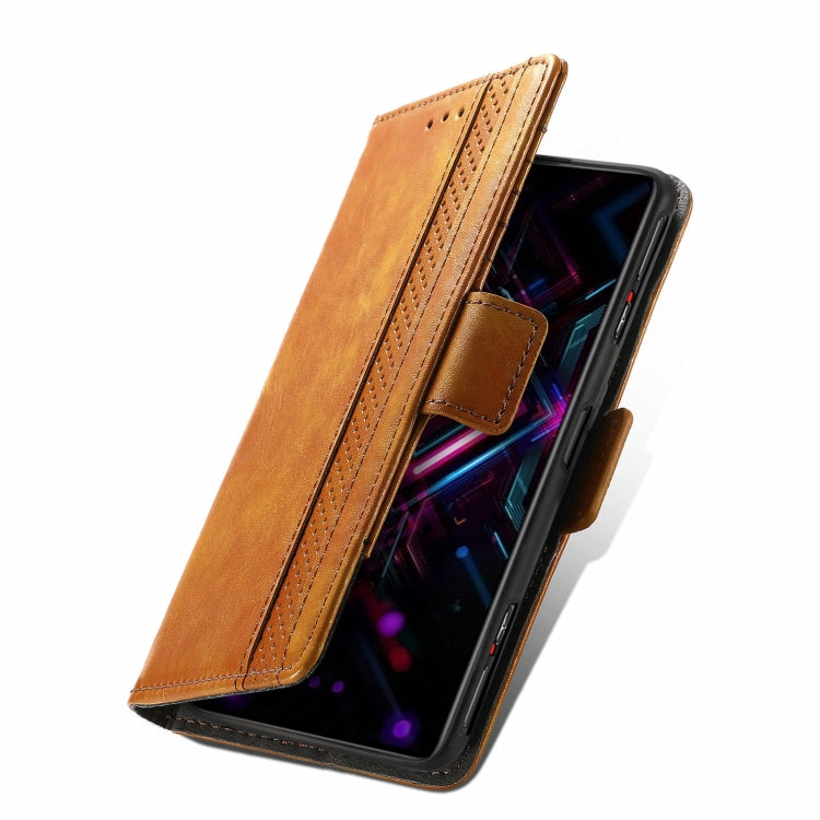 For Xiaomi Redmi K40 Gaming CaseNeo Business Splicing Dual Magnetic Buckle Horizontal Flip PU Leather Case with Holder & Card Slots & Wallet