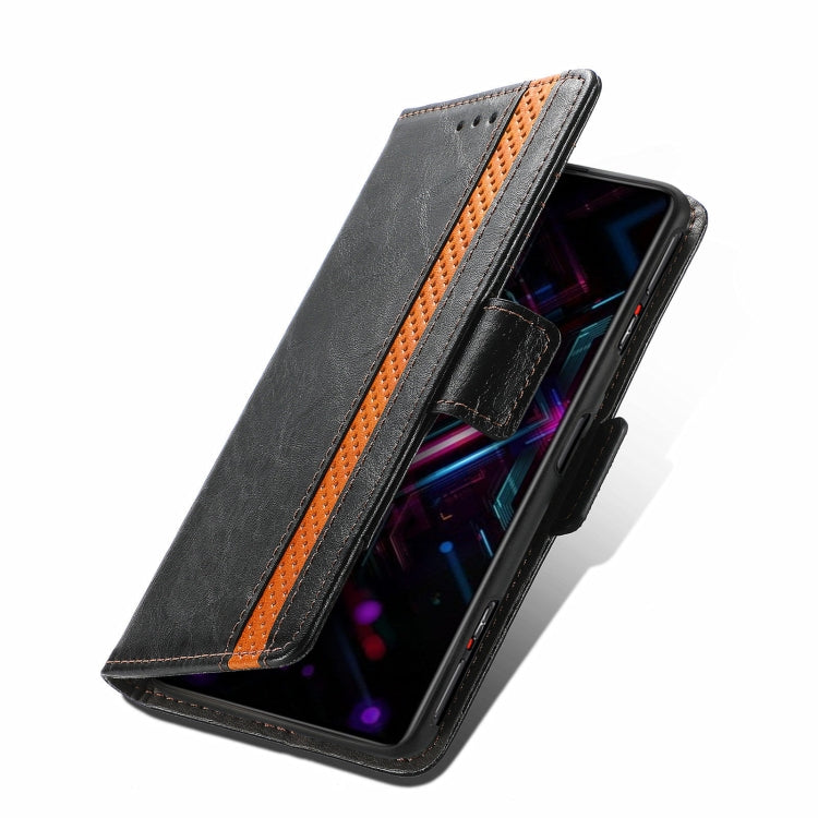 For Xiaomi Redmi K40 Gaming CaseNeo Business Splicing Dual Magnetic Buckle Horizontal Flip PU Leather Case with Holder & Card Slots & Wallet