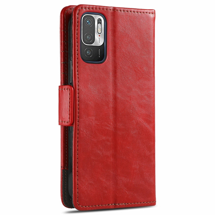 For Xiaomi Redmi Note 10 JP Edition CaseNeo Business Splicing Dual Magnetic Buckle Horizontal Flip PU Leather Case with Holder & Card Slots & Wallet