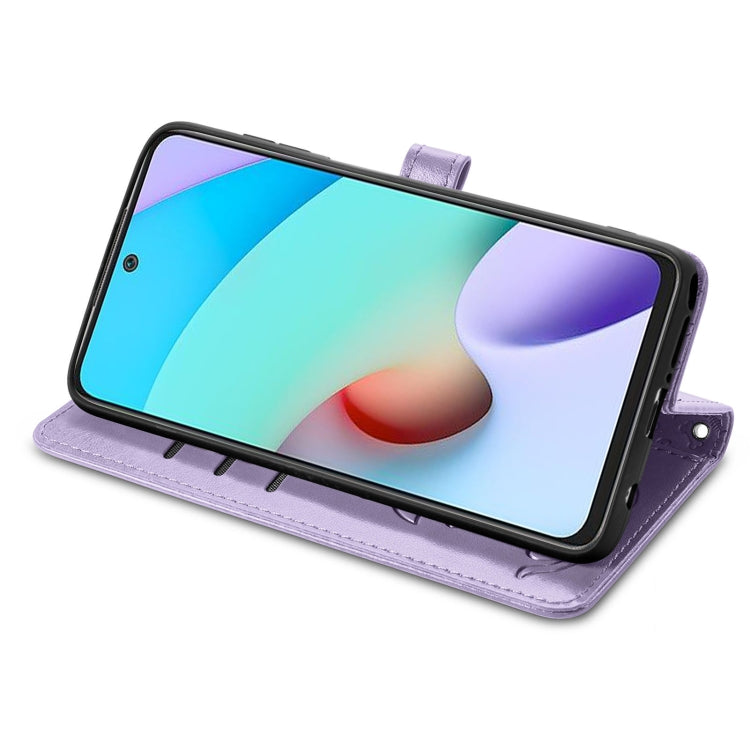 For Xiaomi Redmi 10 Lovely Cat and Dog Embossing Pattern Horizontal Flip Leather Case , with Holder & Card Slots & Wallet & Cartoon Clasp & Lanyard