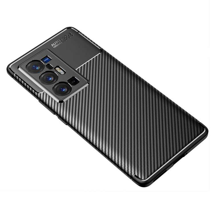 For vivo X70 Pro+ Carbon Fiber Texture Shockproof TPU Case