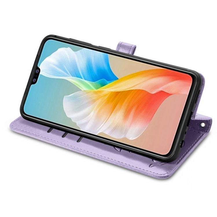 For Vivo S10 Lovely Cat and Dog Embossing Pattern Horizontal Flip Leather Case , with Holder & Card Slots & Wallet & Cartoon Clasp & Lanyard