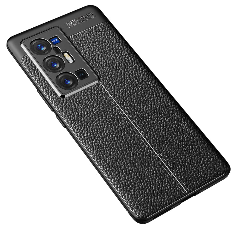 For vivo X70 Pro+ Litchi Texture TPU Shockproof Case