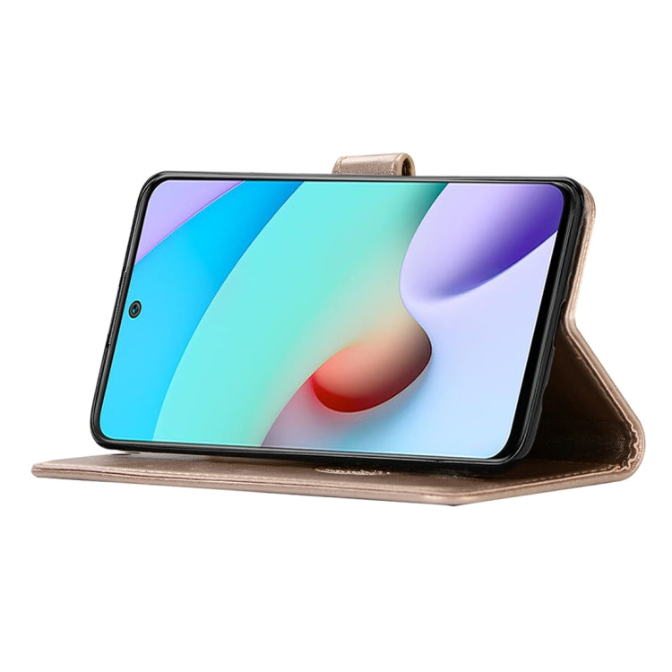 For Xiaomi Redmi 10 Wind Chime Owl Embossing Pattern Horizontal Flip Leather Case with Holder & Card Slots & Wallet