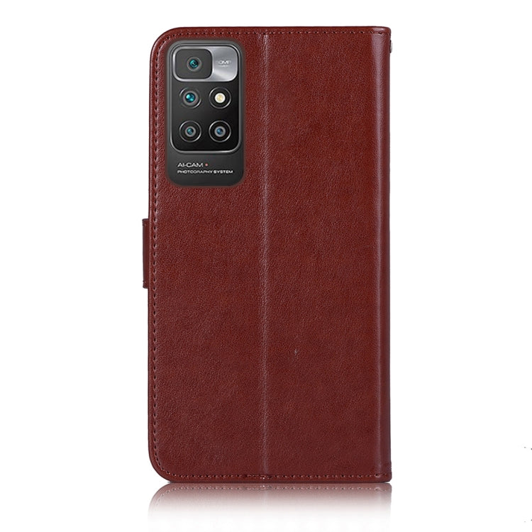 For Xiaomi Redmi 10 Wind Chime Owl Embossing Pattern Horizontal Flip Leather Case with Holder & Card Slots & Wallet