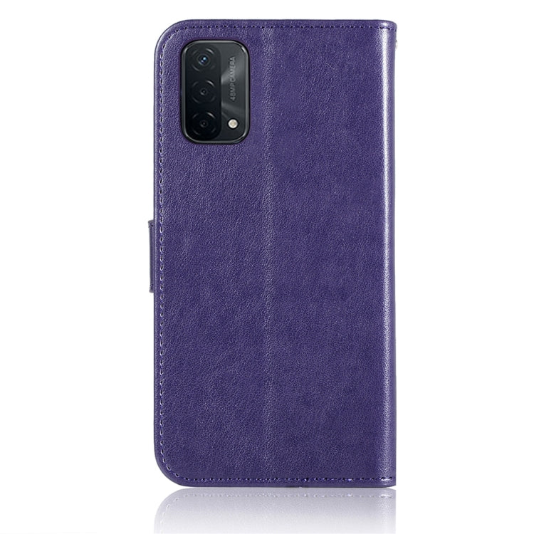 For OPPO A93 5G Wind Chime Owl Embossing Pattern Horizontal Flip Leather Case with Holder & Card Slots & Wallet