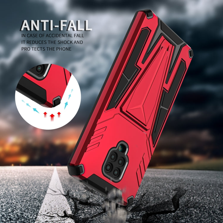 For Xiaomi Redmi Note 9 Pro Super V Armor PC + TPU Shockproof Case with Invisible Holder