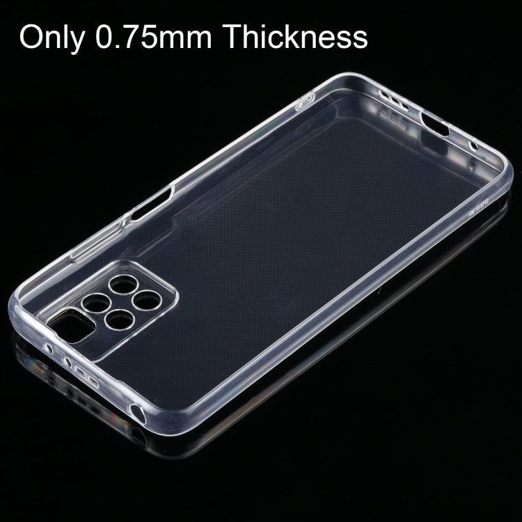 For Xiaomi Redmi 10 0.75mm Ultra-thin Transparent TPU Soft Protective Case